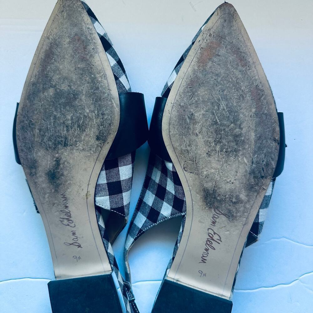 **CLOSET CLEAR OUT** Sam Edelman Rupert Plaid Ballet Flat - 9.5 - Picture 5 of 9